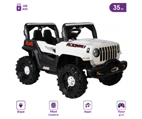 Дитячий електромобіль Spoko SP-V80 білий