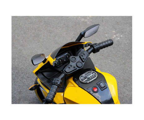 Дитячий електромотоцикл SPOKO N-518 жовтий