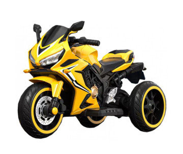 Дитячий електромотоцикл SPOKO N-518 жовтий