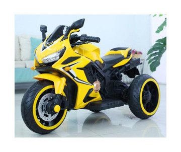Дитячий електромотоцикл SPOKO N-518 жовтий